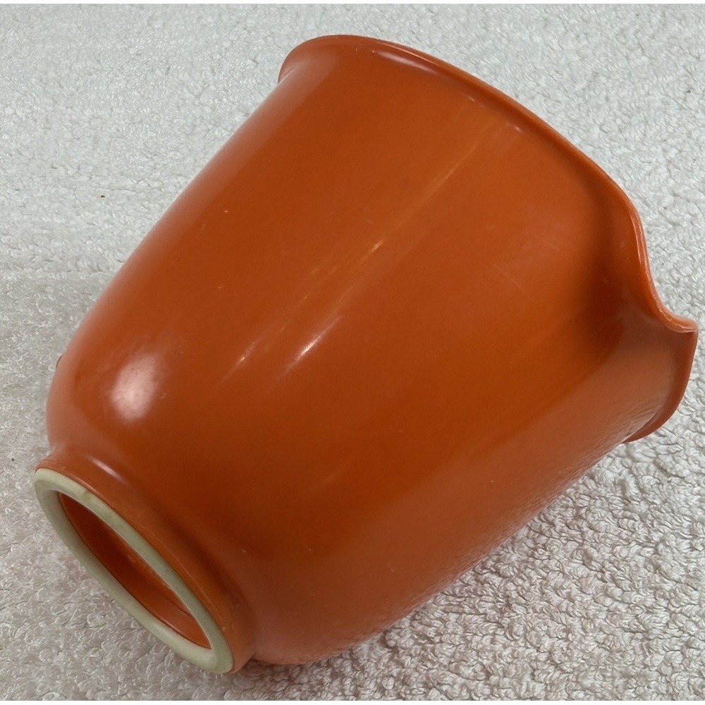 Vtg Rubbermaid Orange Batter Bowl Measuring 1.5 Qt 6 Cup Grip-N-Mix 2661 USA - Picture 7 of 14